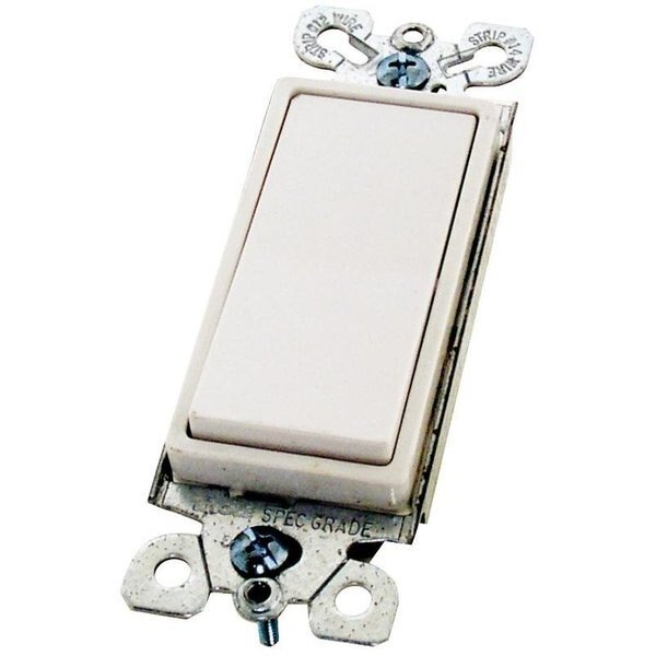 SWITCH AC QUIET DECR 1P15A WHT, Eaton Wiring Devices, Mfr#: 7501W-BOX